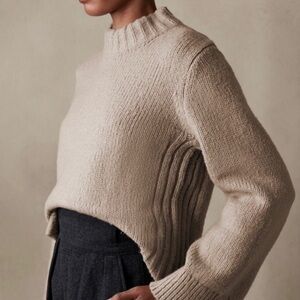 Mock-Neck Sweater